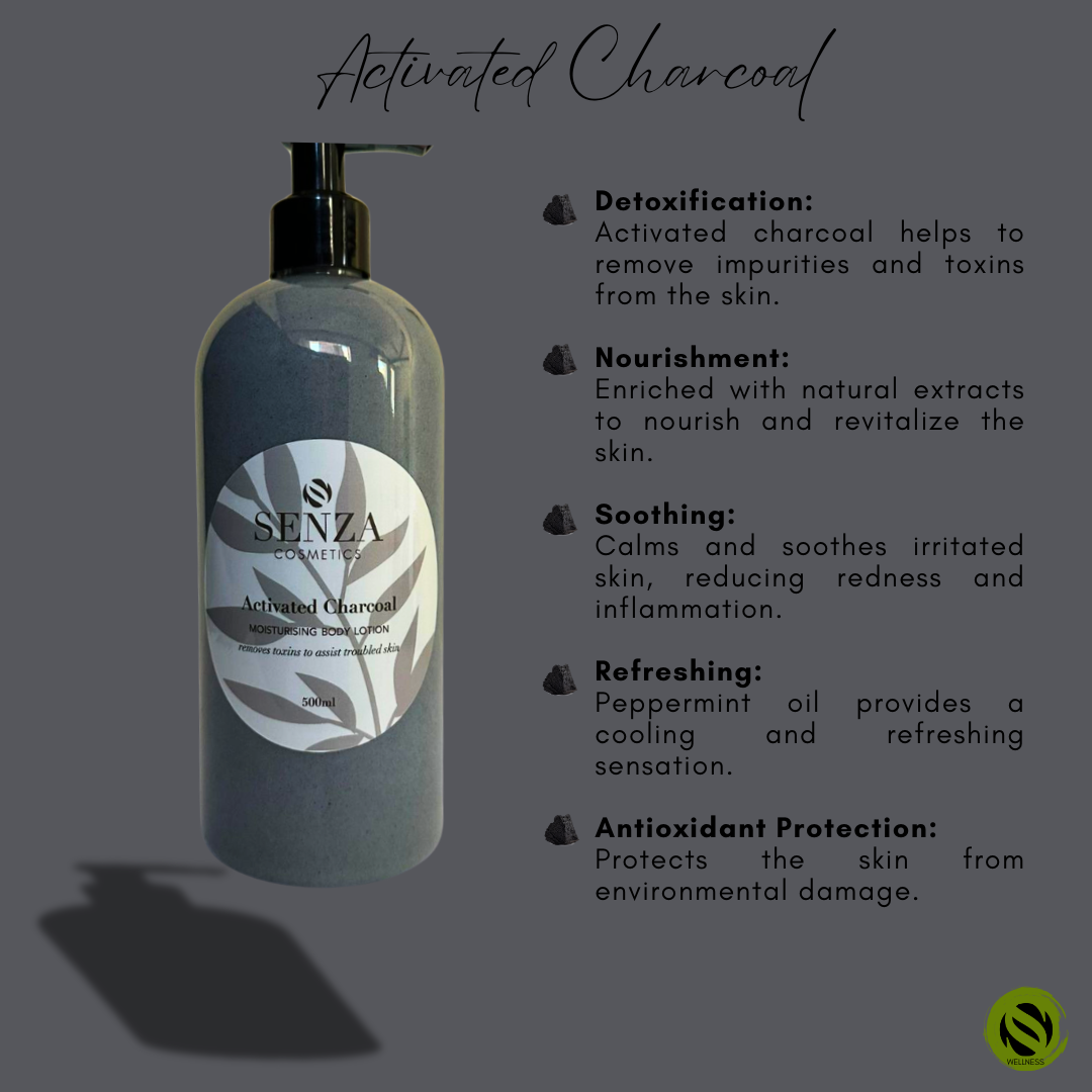 WELLNESS BODY LOTION - CHARCOAL