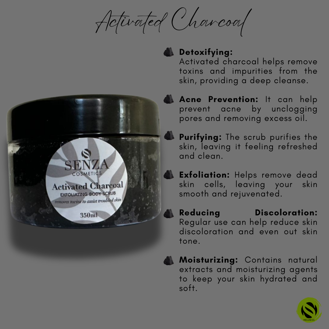 WELLNESS BODY SCRUB - CHARCOAL