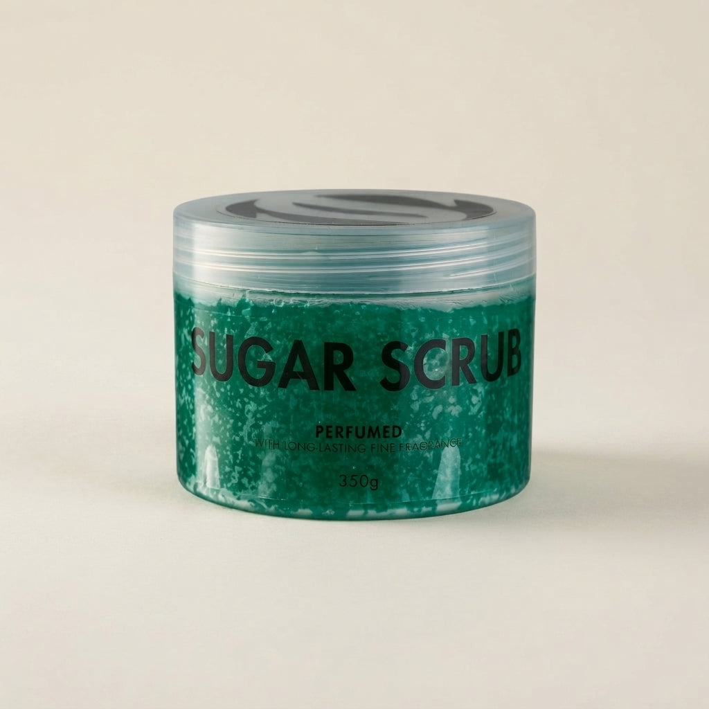FINE FRAGRANCED - SUGAR SCRUB - WANT51-M (GREEN)